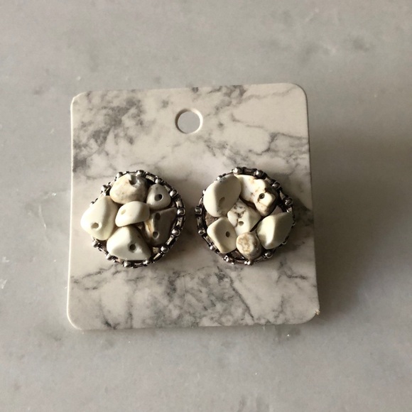 Skull and Arrow Shop Jewelry - Natural Stone Earrings